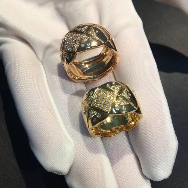 CRUSH RING ROSE GOLD DIAMOND