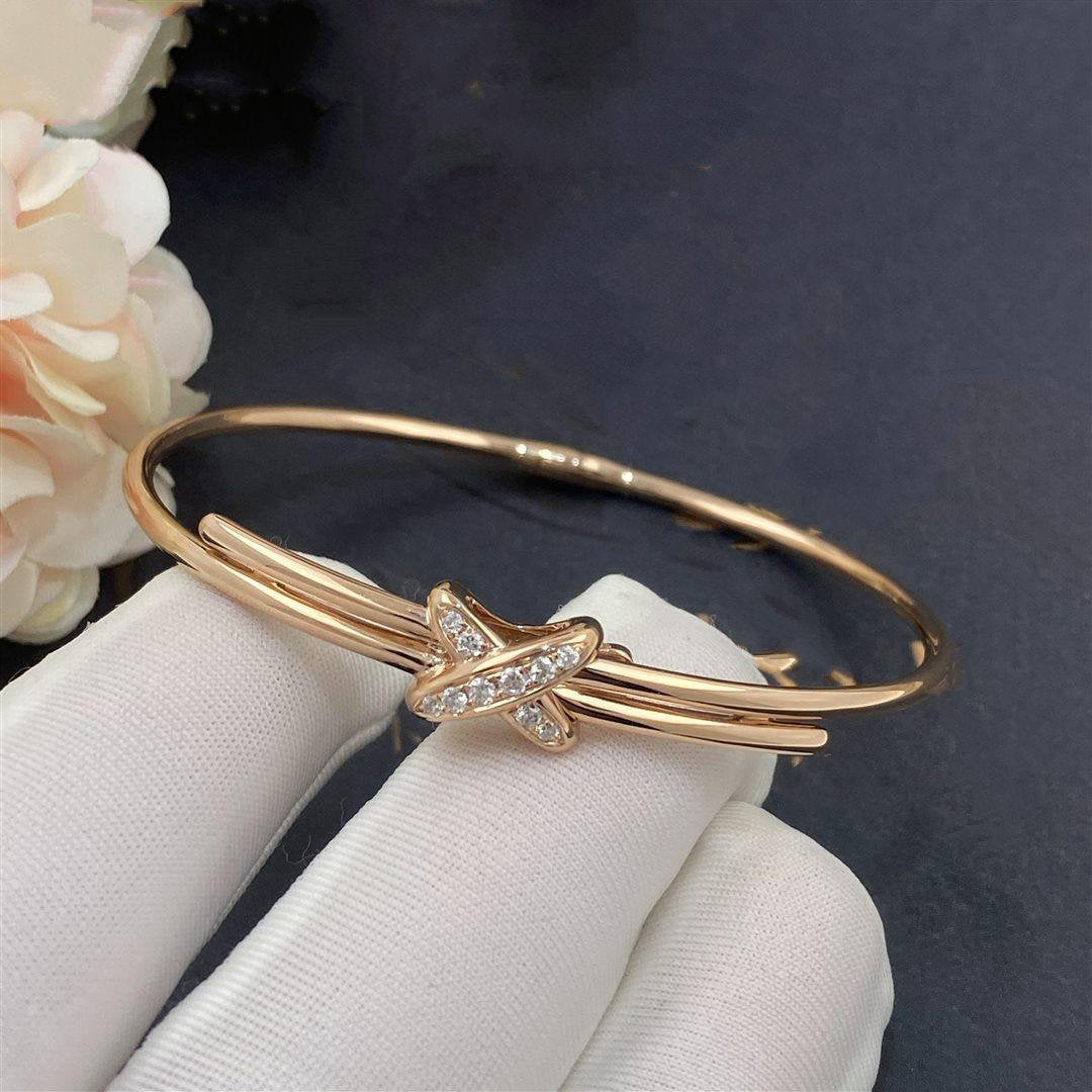 JEUX DE BRACELET ROSE GOLD DIAMONDS