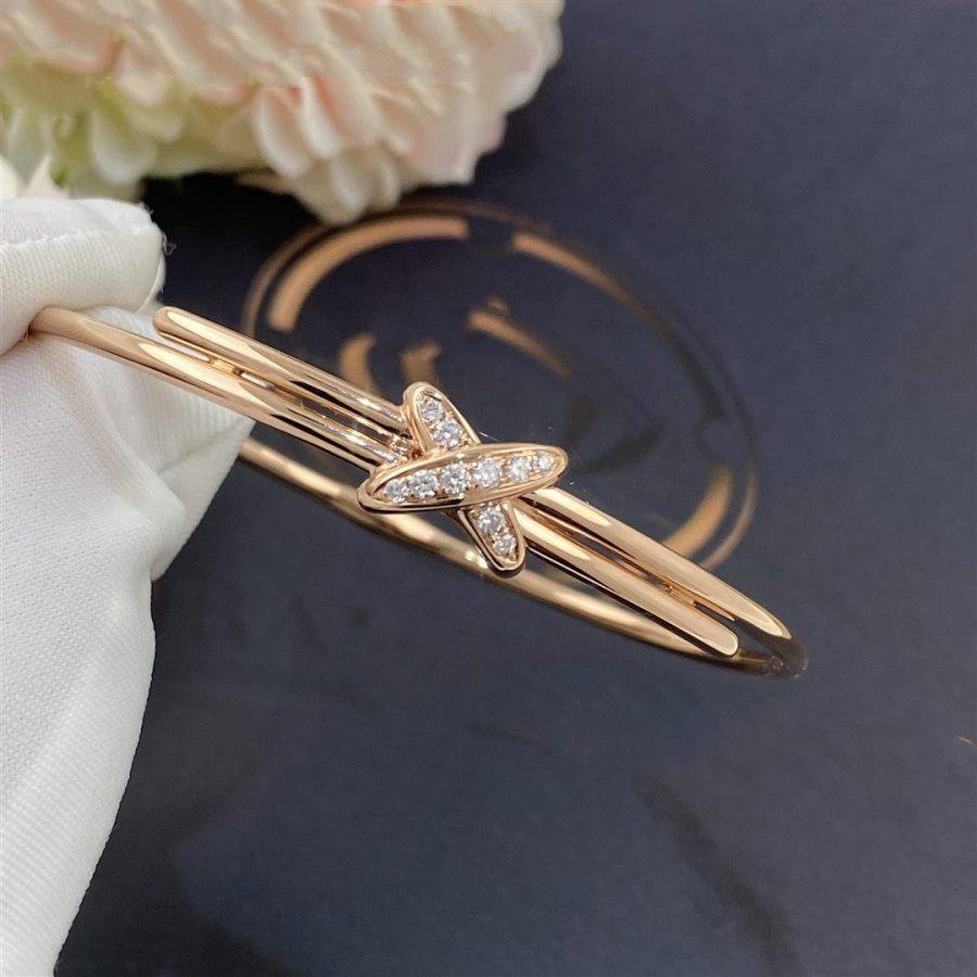 JEUX DE BRACELET ROSE GOLD DIAMONDS