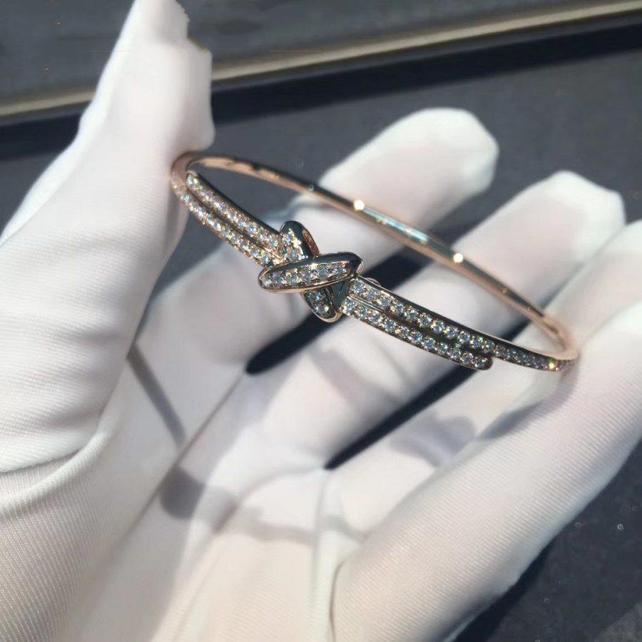 JEUX DE BRACELET DIAMONDS ROSE GOLD
