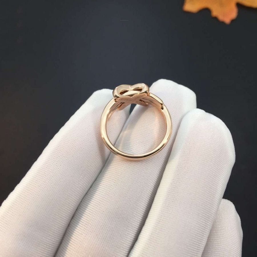 JEUX DE ROSE GOLD DIAMOND RING