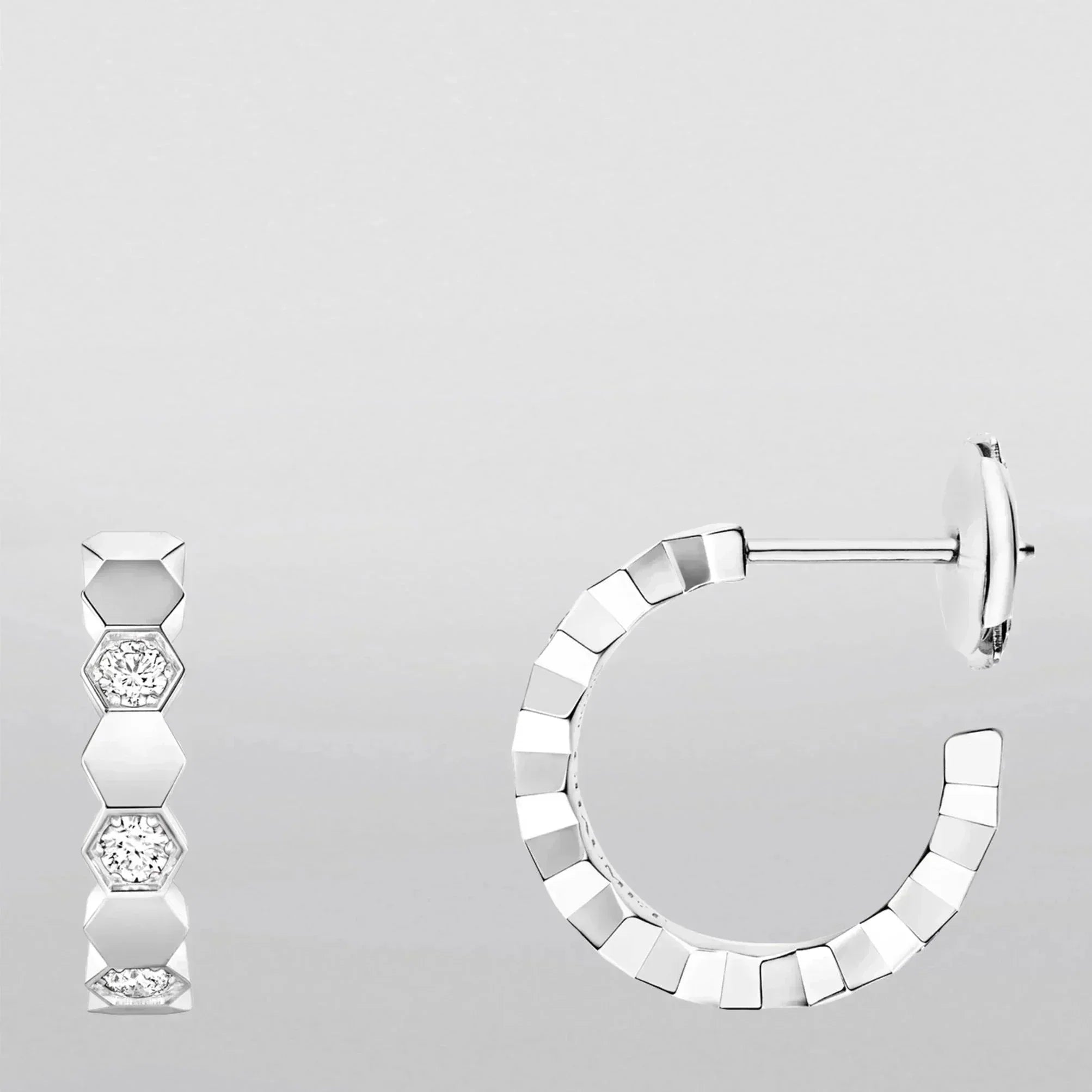 HOLLOW DESIGN FOUR-LEAF CLOVER FLOWER SHAPE RING