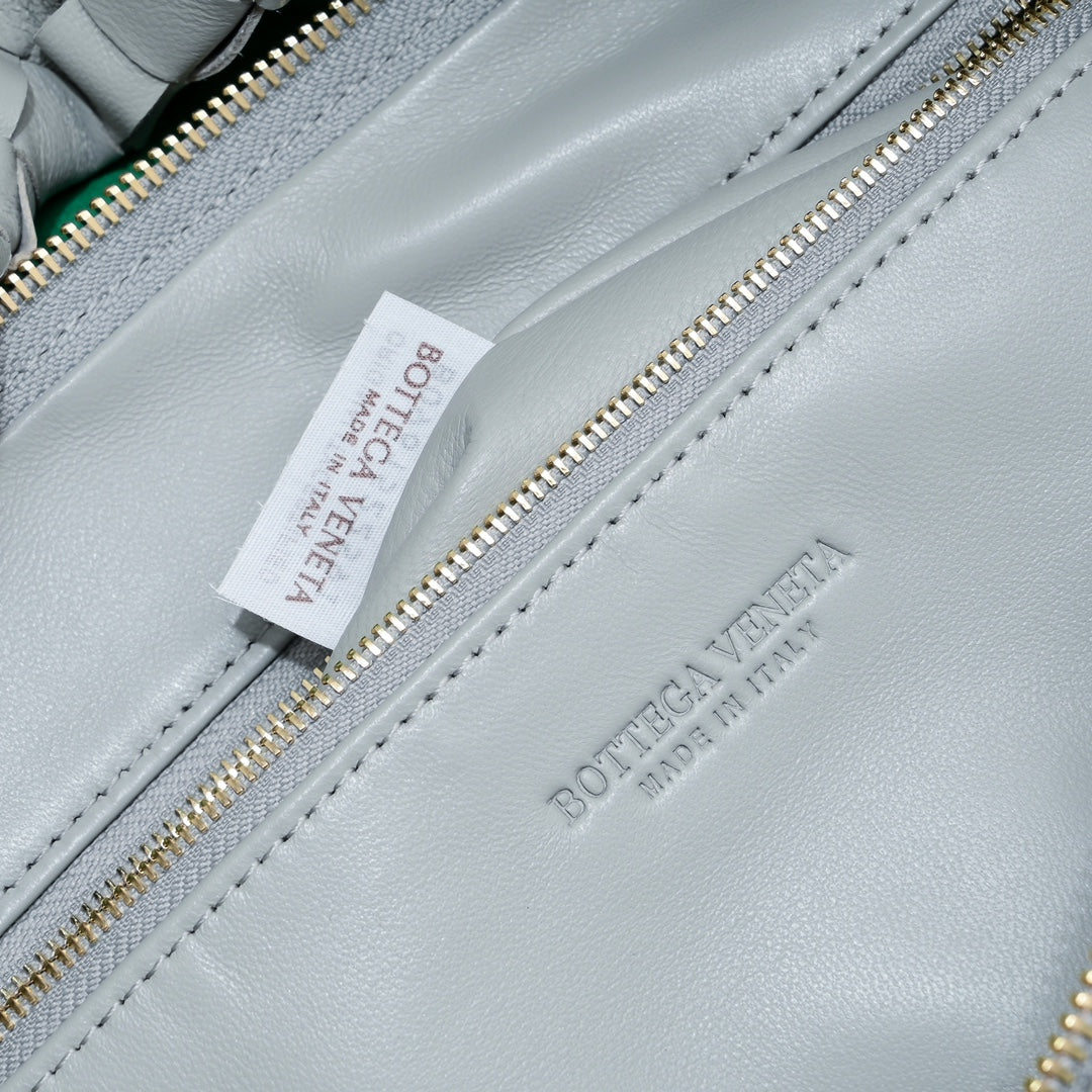 SMALL JODIE 48 GREY LAMBSKIN