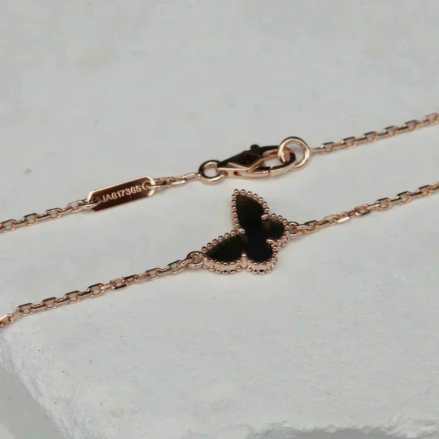 BUTTERFLY ONYX  BUTTERFLY BRACELET